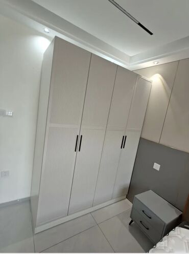 Шкафы для одежды: Шкаф для одежды, Новый, Прямой, МДФ — 18