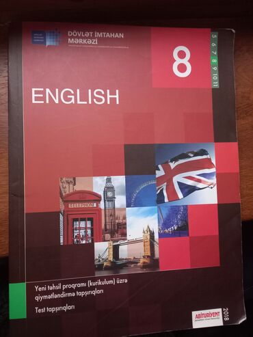 русский язык сборник тестов: Məhsul: “ENGLISH – 8” test toplusu Nəşriyyat: Dövlət İmtahan Mərkəzi