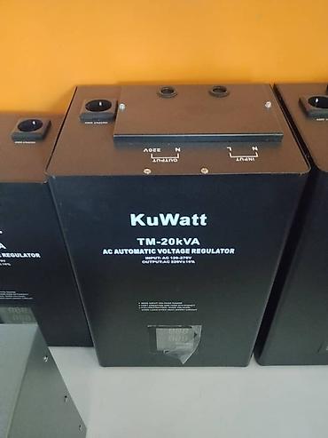 вольта: Стабилизатор напряжения KuWatt TM‑20kVA - Тип: автоматический AC — 1