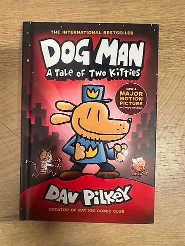 manqa: Məhsul: “Dog Man” komiks/qravl roman seriyası – Dav Pilkey Təsvir: - — 4