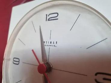 Satovi za kuću: WEIMAR GDR ZIDNI SAT SA ODVOJIVIM TAJMEROM | Zidni quartz sat sa — 3