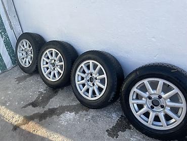 215 70 17: Колеса в сборе 195 / 65 / R 15, Зима, Б/у, Комплект, Легковые, Литые, отверстий - 4 — 2