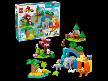 купи слона: Lego Duplo 10446 3 в 1 Семьи диких животных🐘New 2025! рекомендованный