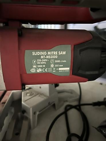 Пилы: Торцовочная пила с протяжкой MT-MS2000 (Sliding Mitre Saw) - — 2