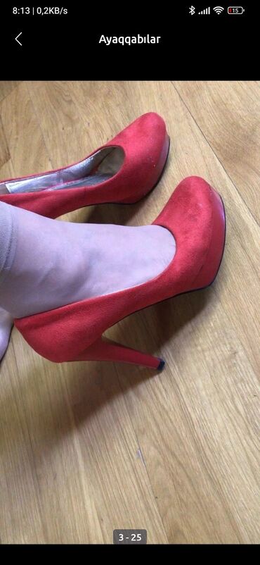 Basanoşka və səndəllər: Ölçü: 40, rəng - Ağ, İşlənmiş — 12