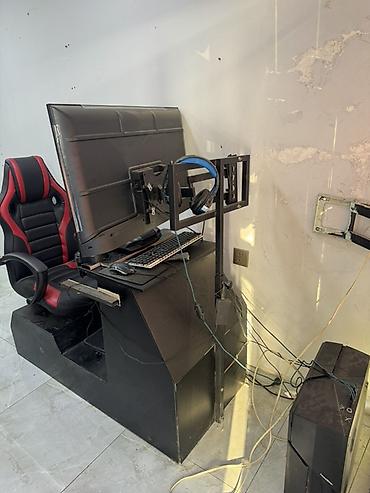 playstation 2 oyunu: Tam dəst sim racing oyun kabineti - Geniş ekranlı TV/monitor (divar — 3