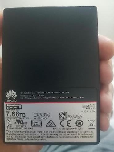ssd almaq: Hssd-d6223al7t6n 7.68 tb ssd Huawei. İkinci əl az işlənmiş. Nə üçün — 1
