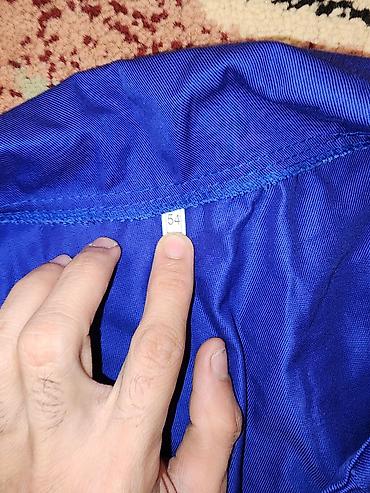 kişi cinsləri: Məhsul: İşçi geyim dəsti – mavi rəng. 15manat 1eded mavi qalin parka — 2