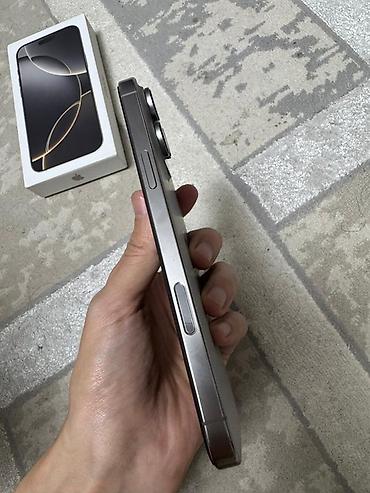 Apple iPhone: IPhone 16 Pro Max, Новый, 256 ГБ, Natural Titanium, Коробка, 98 % — 6