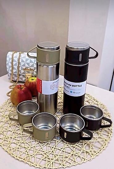 термос 0 5: Термос Vacuum Bottle 500 мл с крышкой 3 кружки - Объем: 500 мл - — 3