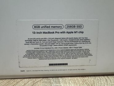 Apple MacBook: İşlənmiş Apple MacBook, 13.3 ", Apple M1 Pro, 256 GB, Ünvandan götürmə, Pulsuz çatdırılma, Ödənişli çatdırılma -da lalafo.az — 9 Apple MacBook: İşlənmiş Apple MacBook, 13.3 ", Apple M1 Pro, 256 GB, Ünvandan götürmə, Pulsuz çatdırılma, Ödənişli çatdırılma — 9