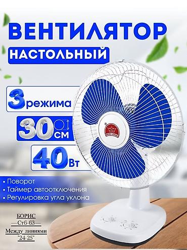 Changli Crown FT 30A Masaüstü sərinkeş – 3 Sürətli 3 Pərli 40W . ❄️