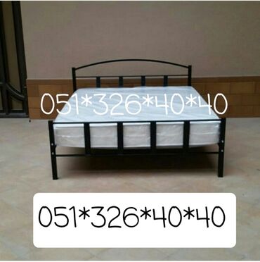 Çarpayılar: Yeni, İkinəfərlik çarpayı, Bazasız, Matras ilə, Siyirməsiz, Azərbaycan — 29