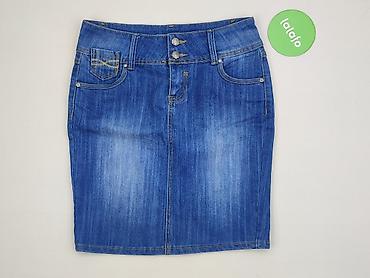 spodnice midi: Retro Jeans, Spódnica damska, rozmiar S — 2