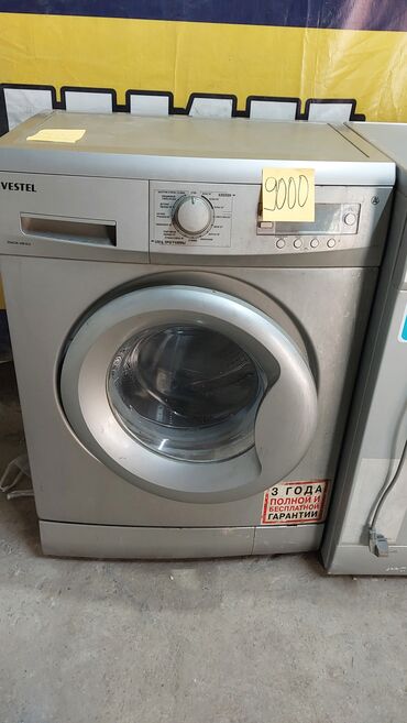 покупка стиральной машины бу: Стиральная машина Vestel, Б/у, Автомат, До 6 кг, Компактная