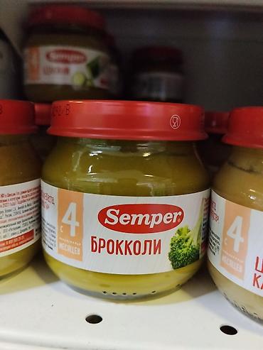 gruda sos: Пюре детское Semper «Брокколи» - Однокомпонентное овощное пюре из — 1