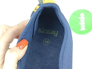 slip on 34: Sinsay, Sneakersy damskie, rozmiar 38 — 4