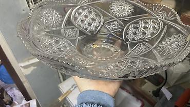 Наборы посуды: Набор винтажного гранёного стекла/хрусталя Состав: - 3 салатницы/вазы — 13