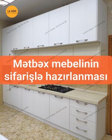 İkimərtəbəli uşaq çarpayıları: La Mini Mebel şirkəti olaraq, mətbəx mebellərinin sifarişlə