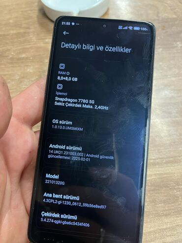 modemlərin qiyməti: Poco X5 Pro 5G, 256 GB, rəng - Qara, Sensor, Barmaq izi, Face ID