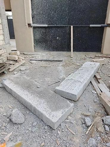 Beton işləri: Beton kəsimi və deşilməsi xidməti - Armaturlu beton, kəsək-beton — 8