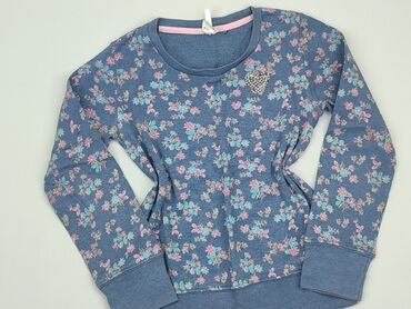 bluzki eleganckie w kwiaty: Bluza, Next, 10 lat, 134-140 cm, stan - Dobry