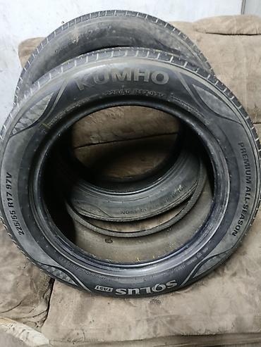 17: Шины 225 / 55 / R 17, Всесезонная, Б/у, Пара, Легковые, Корея, Kumho — 3