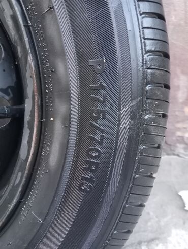 внедорожные шины: Дөңгөлөктөр монтажда 175 / 70 / R 13, Жуп, Жеңил унаалар, Темир