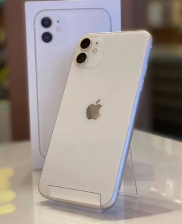 iphone 11 рассрочка: IPhone 11, Б/у, 128 ГБ, Белый, 100 %