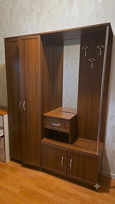 Dəhliz üçün funksional mebel dəsti - Material: ağac fakturalı laminat lalafo.az -da Dəhliz üçün funksional mebel dəsti - Material: ağac fakturalı laminat