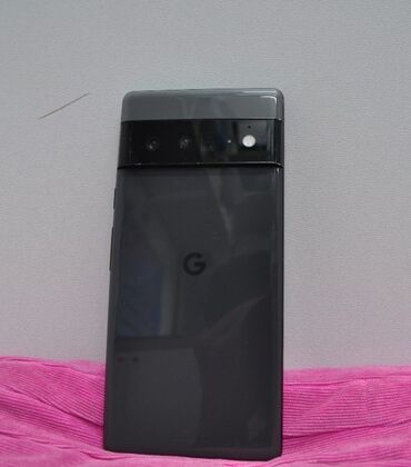 ok google авто: Google Pixel 6 Pro, Колдонулган, 128 ГБ, түсү - Кара, 1 SIM, eSIM