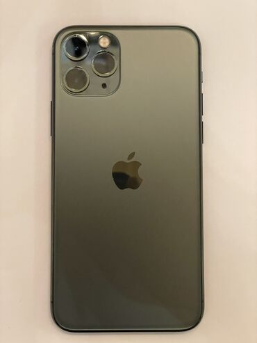 iphone 11 green: IPhone 11 Pro | 64 GB Matte Midnight Green | Face ID