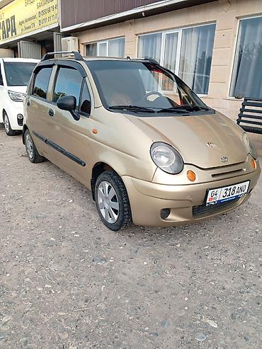 sprinter 4 4: Daewoo Matiz: 2005 г., 0.8 л, Механика, Бензин, Хэтчбэк — 2
