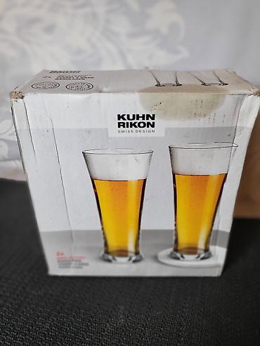 Čaše: Case za pivo kristal Kuhn Rikon. Case sve na njima odsjaj od — 14