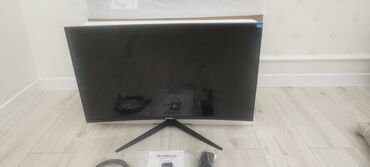 подголовник с монитором: Монитор, Жаңы, QLED, 32" - 33"