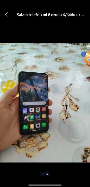 mı 11t: Xiaomi Mi 8, 64 GB, rəng - Qara, 
 Barmaq izi