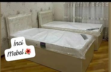 Çarpayılar: Yeni, Təknəfərlik çarpayı, Bazalı, Matras ilə, Siyirməsiz, Azərbaycan — 1