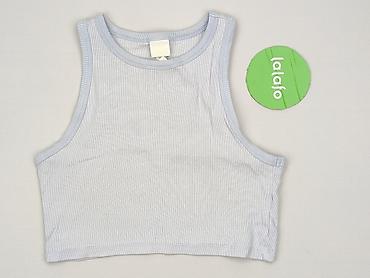 bluzki bawełniane basic: H&M, Top damski, rozmiar L — 2