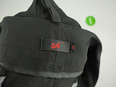 trousers: Spodnie materiałowe damskie, rozmiar L — 4