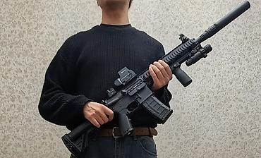Оюнчуктар: Продается орбизный автомат HK-416. Есть два магазина, два прицела — 2