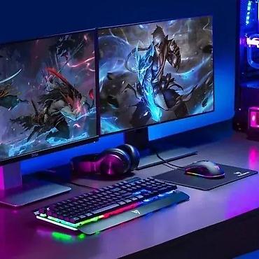 Druga oprema za računare i laptopove: MEMBRANSKA TASTATURA SVETLEĆA METALNI PANEL VICTSING PC279A | Cene — 2