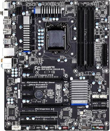 материнские платы usb 3.1: Материнская плата, Б/у, Gigabyte, LGA1155, ATX, Для ПК