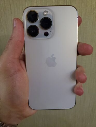Apple iPhone: IPhone 13 Pro, 128 GB, Matte Gold, Zəmanət, Simsiz şarj, Face ID — 2