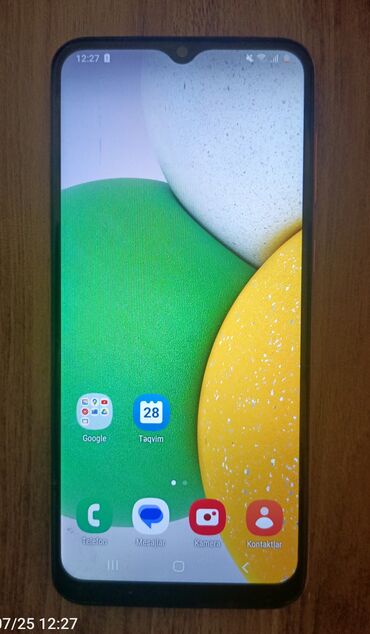 samsung c3592: Samsung Galaxy A03, 32 ГБ, цвет - Оранжевый, Отпечаток пальца, Две SIM карты, С документами