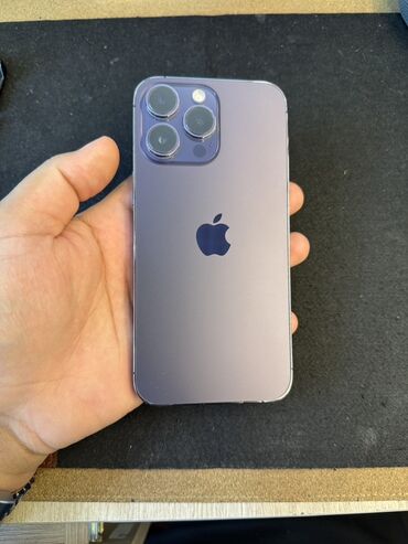 рассрочка айфон 13 про макс: IPhone 14 Pro Max, Колдонулган, 256 ГБ, Deep Purple, 84 %