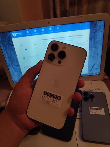 Apple iPhone: IPhone 13 Pro, Б/у, 1 ТБ, Alpine Green, Наушники, Зарядное устройство, Защитное стекло, В рассрочку, 100 % at lalafo.kg — 3 Apple iPhone: IPhone 13 Pro, Б/у, 1 ТБ, Alpine Green, Наушники, Зарядное устройство, Защитное стекло, В рассрочку, 100 % — 3