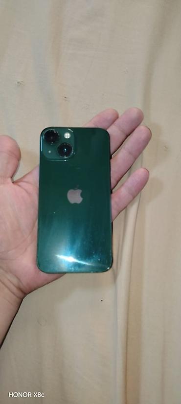 işlenmiş iphone: IPhone 13 mini, 128 GB, Yaşıl, Zəmanət, Face ID, Sənədlərlə — 1