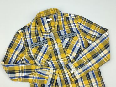 Shirt 12 years, condition - Perfect, pattern - Cell, color - Yellow