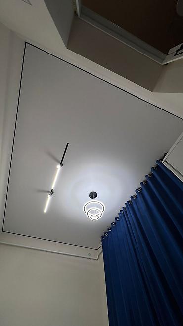 Натяжной потолок: Натяжной потолок Матовое Монтаж — 4