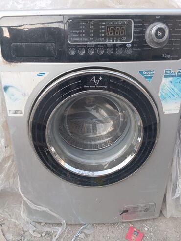masin ucun maqnitofon: Paltaryuyan maşın Samsung, 5 kq, İşlənmiş, Avtomat, Kredit yoxdur, Ünvandan götürmə